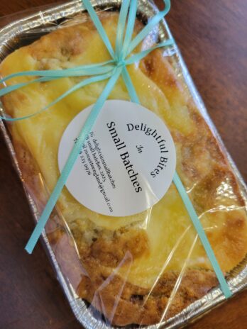 Banana Bread Cream Cheese Swirl