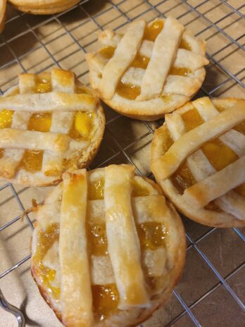 Peach Mango Tarts