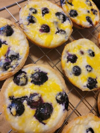 Blueberry Ricotta Tart