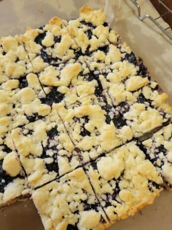 Blueberry Crumble Bar