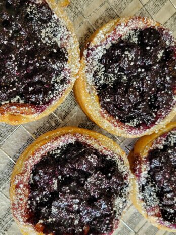Blueberry Danish Tart